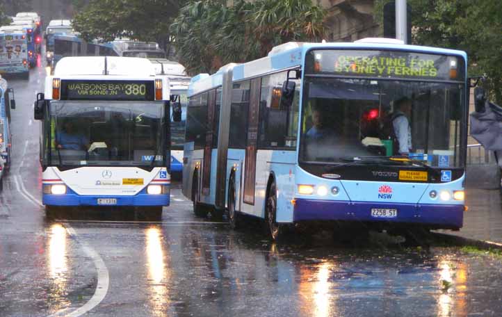 Sydney Buses Mercedes O405NH Custom Citaro 1316 & Volvo B12BLEA Volgren CR228L 2258